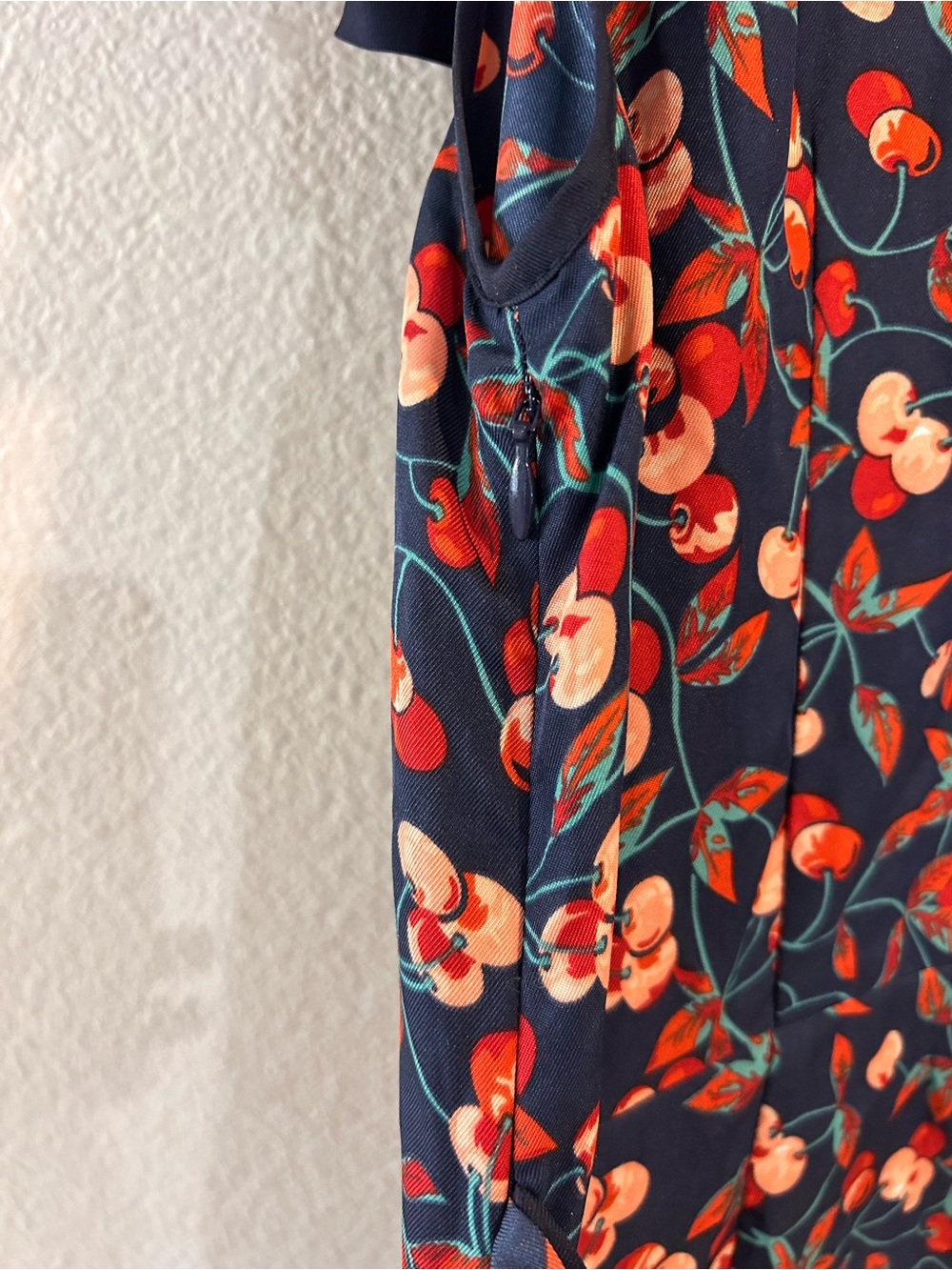 Anthropologie Hi There by Karen Walker Cereja Cherry Print Dress size 6 small - Picture 6 of 6